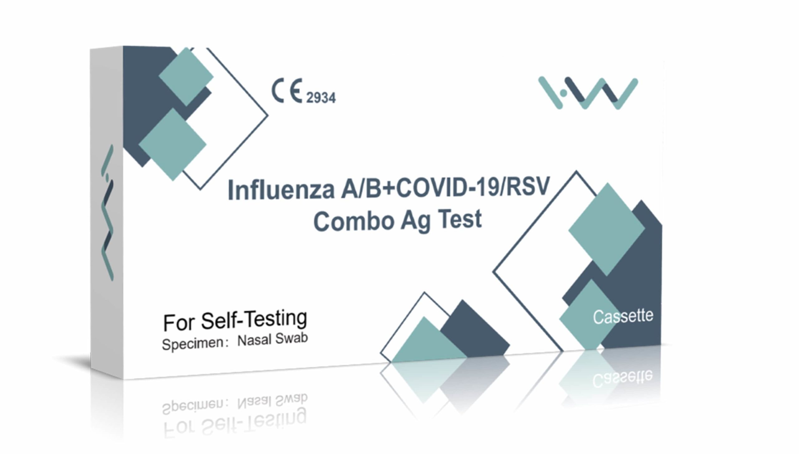 Influenza A/B + COVID-19/RSV Combo Ag Test - Ordibed
